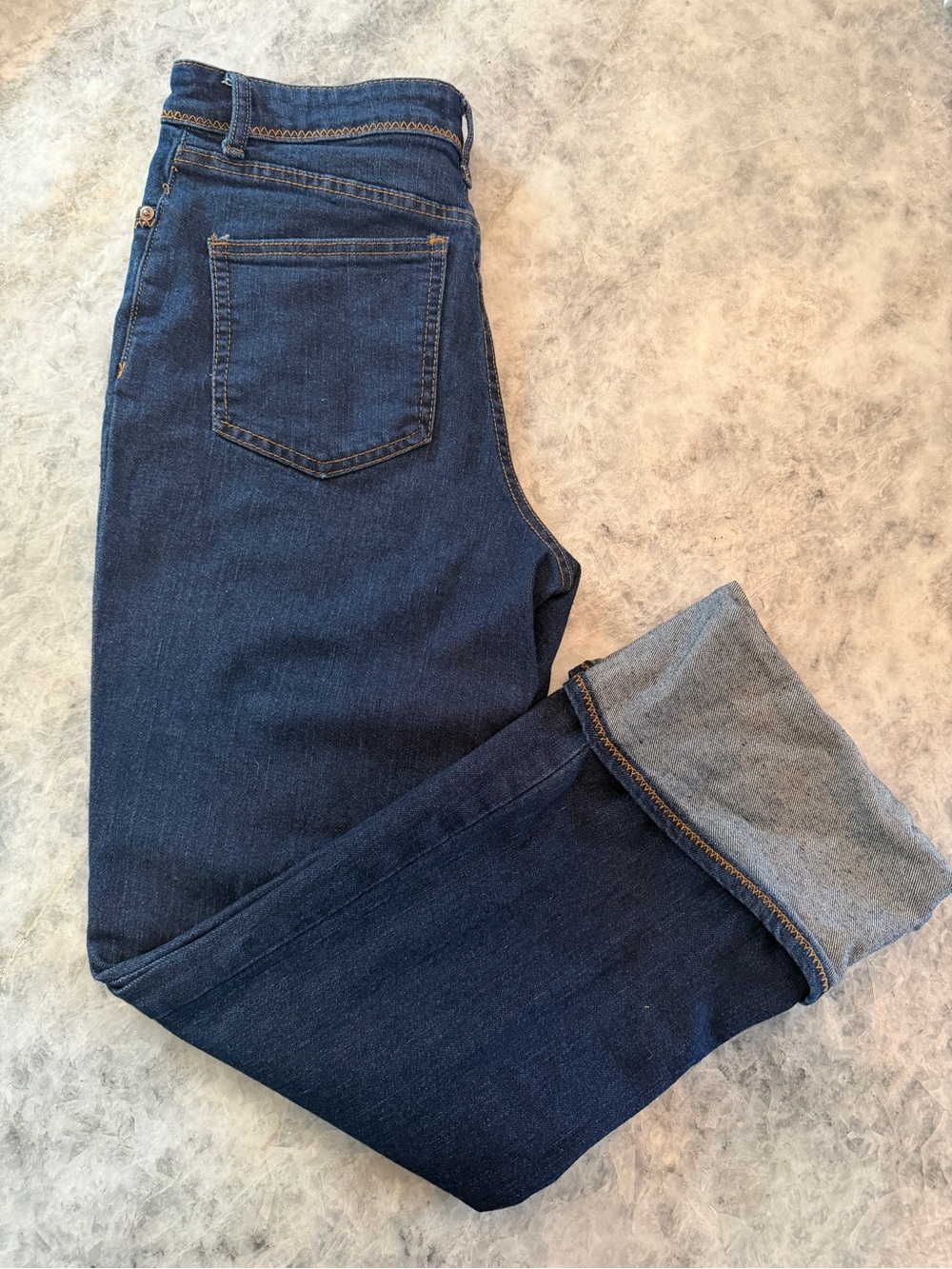 House of Harlow 1960 High-Rise Cuffed Straight Leg Jeans